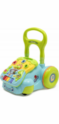 Dětské hrající chodítko Baby Mix modré