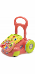 Dětské hrající chodítko Baby Mix růžové
