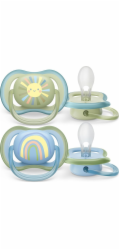 Šidítko Avent Ultra air 2ks 0- 6 m kluk Vel.0-6 m