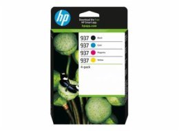 HP 937 CMYK Original Ink Cartridge 4-Pack (1,450 / 800 / 800 / 800 pages)