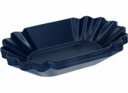 Rhinowares Rhinowares Coffee Gear Modré oválné podnosy na baňkování - podnosy na baňkování 12 kusů