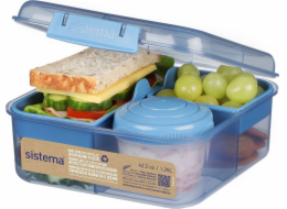 Systémový systém To Go Box Bento Cube recyceltes PP 1,25 l 1 balení