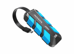 ADATA External SSD 2TB SC740, USB-C 3.2 Gen2, Černo-modrá