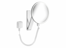 Keuco iLook move Cosmetic mirror round illuminated w/pivoted rail