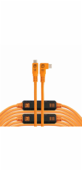 Tether Tools TetherPro USB-C Optima 10G rechts orange 9,4m