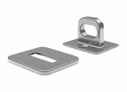 Compulocks Anchoring Point for Security Cable Locks - Kotva bezpečnostního kabelu - stříbrná - pro Compulocks iPad 10, Ledge for MacBook Air M2 2022, MacBook Air M1 2020