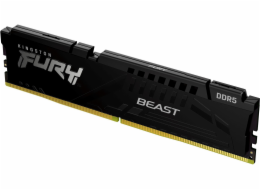 Kingston FURY Beast - DDR5 - modul - 32 GB - DIMM 288-pin - 6400 MHz / PC5-51200 - CL32 - 1.4 V - bez vyrovnávací paměti - on-die ECC - černá