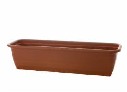 Hrnec Lamela 500-31, plast, O 50 x 18 cm, hnědý
