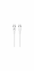 HyperJuice - USB kabel - USB-C (M) do USB-C (M) - USB 2.0 - 1 m - technologie Extended Power Range (EPR), napájení USB (240 W) - bílá