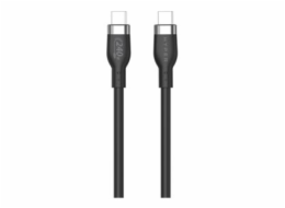 HyperJuice - USB kabel - 24 pin USB-C (M) do 24 pin USB-C (M) - USB 2.0 - 1 m - napájení USB (240 W), technologie Extended Power Range (EPR) - černá