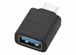 Kensington CA1010 - USB adaptér - 24 pin USB-C (M) do USB typ A (F) - 5 V - 3 A - neobsahuje halogen, lisovaný - černá