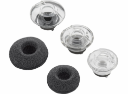 Poly - Souprava špiček do ucha pro náhlavní souprava Bluetooth - střední - černá (balení 3) - pro Poly Voyager Legend