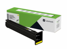 Lexmark - Žlutá - originální - pouzdro - kazeta s barvivem LRP, LCCP - pro Lexmark XC9635, XC9645, XC9655