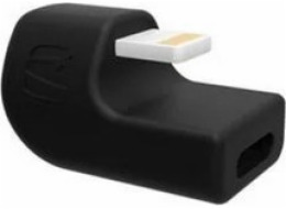 Compulocks 180 Degree Lightning Adapter - Kabel Lightning USB - Lightning se zdířkami (female) do Lightning s piny (male) úhel