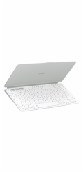 Logitech Keys-To-Go 2 for iPad - Klávesnice - vestavěný kryt - bezdrátový - Bluetooth LE - QWERTY - US mezinárodní - bledě šedá