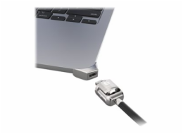 Compulocks Ledge Lock Adapter for MacBook Air 13" M2-M4 with Keyed Lock Silver - Nástavec zámku bezpečnostního slotu - s kabelovým zámkem na klíč - pro Apple MacBook Air M2