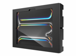 Compulocks iPad Pro M4 11" (2024), Apex Secured Enclosure Wall Mount - Škříň - pro tablet - glass mount, space - uzamykatelný - vysoce kvalitní hliník - černá - velikost obrazovky: 11" - montážní rozh