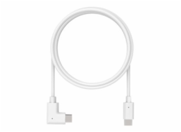 Compulocks 6ft Charge & Data USB-C to USB-C 90-Degree Cable Right Angle - USB kabel - 24 pin USB-C (M) rovné do 24 pin USB-C (M) pravoúhlý - 1.83 m - bílá - pro Compulocks BrandMe, Space Flex, Space K