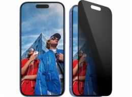 PanzerGlass - Ochrana obrazovky pro mobilní telefon - ultra široký tvar - sklo - s bezpečnostním filtrem - dvoucestné - barva rámu černá - pro Apple iPhone 16