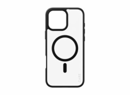 CARE by PanzerGlass Urban Combat - Zadní kryt pro mobilní telefon - černý rám - kompatibilita s MagSafe - recyklovaný plast - průhledná, černá - pro Apple iPhone 16 Pro Max