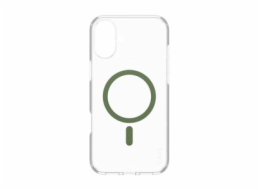 CARE by PanzerGlass Urban Combat - Zadní kryt pro mobilní telefon - kompatibilita s MagSafe - termoplastický polyuretan (TPU), polykarbonát (PC), oleofóbní povrch - pikantní zelená, průhledná - pro Ap
