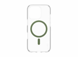 CARE by PanzerGlass Urban Combat - Zadní kryt pro mobilní telefon - kompatibilita s MagSafe - termoplastický polyuretan (TPU), polykarbonát (PC), oleofóbní povrch - pikantní zelená, průhledná - pro Ap