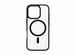 CARE by PanzerGlass Urban Combat - Zadní kryt pro mobilní telefon - černý rám - kompatibilita s MagSafe - recyklovaný plast - průhledná, černá - pro Apple iPhone 16 Pro