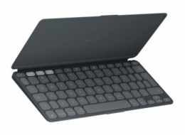 Logitech Keys-To-Go 2 for iPad - Klávesnice - vestavěný kryt - bezdrátový - Bluetooth LE - QWERTY - US mezinárodní - grafit