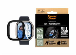 PanzerGlass Snappie - Black Edition - nárazník pro chytré hodinky - plné tělo, objemný - polyethylentereftalát (PET), 100% recyklovaný polykarbonát, 100% recyklovaný termoplastický polyuretan (TPU), t