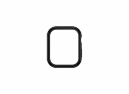 PanzerGlass Snappie - Ochranný kryt přední obal pro chytré hodinky - úplné tělo, štíhlý - 100% recyklovaný polykarbonát, tepené sklo (mikrotrhlina 2023), polyethylentereftalát (PET) - černá - pro Appl