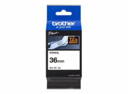 Brother STe-161 - Černá - Role (3,6 cm x 3 m) 1 kazeta/y tisková páska - pro P-Touch PT-3600, PT-9200, PT-9500, PT-9600, PT-9700, PT-9800; P-Touch R RL-700