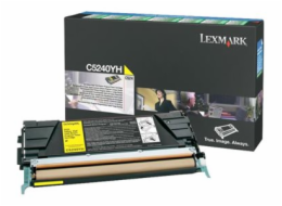 Lexmark - Vysoká výtěžnost - žlutá - originální - kazeta s barvivem LCCP, LRP - pro Lexmark C524, C524dn, C524dtn, C524n, C524tn, C532dn, C532n, C534dn, C534dtn, C534n