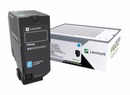 Lexmark - Azurová - originální - kazeta s barvivem LCCP - pro Lexmark CS720de, CS720dte