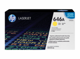 HP 646A - ?lutá - originální - LaserJet - kazeta s barvivem (CF032A) - pro Color LaserJet Enterprise CM4540 MFP, CM4540f MFP, CM4540fskm MFP