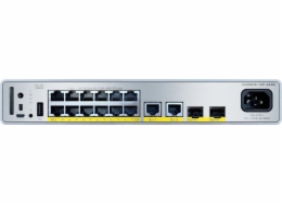 Cisco Catalyst 9200CX - Network Advantage - přepínač - kompaktní - L3 - řízený - 12 x 10/100/1000 (PoE+) + 2 x 1000Base-T + 2 x 10 Gigabit SFP+ (uplink) - Lze montovat do rozvaděče - PoE+ (240 W)
