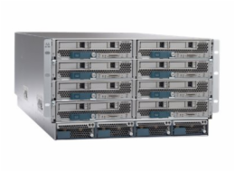 Cisco UCS 5108 Blade Server Chassis - Instalovatelný do racku 6U - až 8 zásuvné moduly (blade) - není zahrnut zdroj napájení