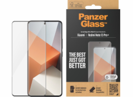 PanzerGlass - Ochrana obrazovky pro mobilní telefon - ultraširoké přizpůsobení, zakřivené okraje - sklo - barva rámu černá - pro Xiaomi Redmi Note 13 Pro+