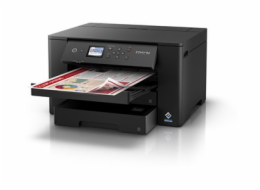 Epson WorkForce WF-7310DTW - Tiskárna - barva - Duplex - tryskový - A3 - 4800 x 2400 dpi - až 25 stran/min. (mono) / až 12 stran/min. (barevný) - kapacita: 500 listy - USB 2.0, LAN, Wi-Fi(n)