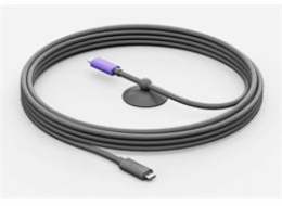 Logitech - USB kabel - 24 pin USB-C (M) do 24 pin USB-C (M) - USB 3.1 Gen 2 - 5 m - pro MeetUp 2