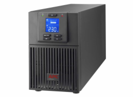 APC Easy UPS On-Line - UPS (k montáži na regál) - AC 220/230/240 V - 1800 Watt - 2000 VA - 1 fáze - olovo-kyselina - USB, serial - výstupní konektory: 4 - PFC - 2U - Evropa - černá, RAL 7010