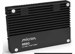 Micron 9550 MAX - SSD - Enterprise, Mixed Use - šifrovaný - 3.2 TB - interní - 2.5" - U.2 PCIe 5.0 x4 (NVMe) - TCG Opal Encryption 2.02 - kompatibilní s TAA
