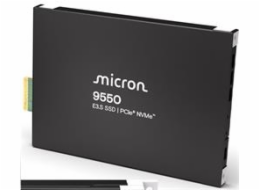 Micron 9550 PRO - SSD - technologie Enterprise, Read Intensive - šifrovaný - 3.84 TB - interní - E3.S - PCI Express 5.0 x4 (NVMe) - AES 256 bitů - TCG Opal Encryption 2.0, Self-Encrypting Drive (SED) 