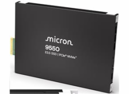 Micron 9550 PRO - SSD - technologie Enterprise, Read Intensive - šifrovaný - 15.36 TB - interní - E3.S - PCI Express 5.0 x4 (NVMe) - AES 256 bitů - TCG Opal Encryption 2.0, Self-Encrypting Drive (SED)