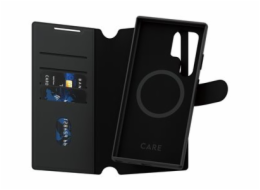 CARE by PanzerGlass Tango - Pouzdro s klopou pro mobilní telefon - 2-v-1 peněženka - termoplastický polyuretan (TPU), polyuretan (PU) - pro Samsung Galaxy S25 Ultra