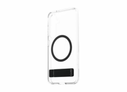 CARE by PanzerGlass - Zadní kryt pro mobilní telefon - stojan - 100% recyklovaný polykarbonát, 100% recyklovaný termoplastický polyuretan (TPU) - průsvitná, černý stojan - pro Samsung Galaxy S25