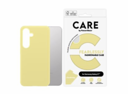 CARE by PanzerGlass - Zadní kryt pro mobilní telefon - termoplastický polyuretan (TPU) - chardonnay - pro Samsung Galaxy S25