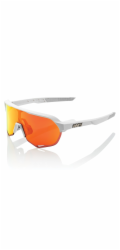 100percent S2 HiPER Mirror Lens Soft Tact Off White HiPER Red
