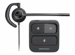 Poly EncorePro 530 - EncorePro 500 series - náhlavní souprava - špuntová sluchátka - kabelové - Quick Disconnect - černá - certifikováno UC, Certified for Skype for Business