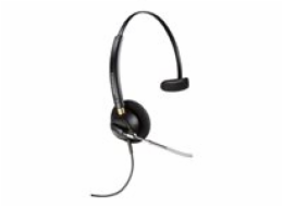 Poly EncorePro 510V - EncorePro 500 series - náhlavní souprava - náhlavní - kabelové - 3.5 mm jack - černá - Certified for Skype for Business, certifikováno UC