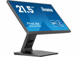 iiyama ProLite T2252MSC-B2AG - LED monitor - 22" (21.5" zobrazitelný) - dotykový displej - 1920 x 1080 Full HD (1080p) @ 60 Hz - IPS - 250 cd/m2 - 1000:1 - 5 ms - HDMI, DisplayPort - reproduktory - če